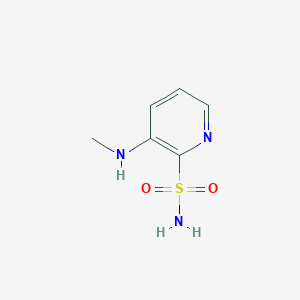 molecular formula C6H9N3O2S B148253 3-(Methylamino)pyridine-2-sulfonamide CAS No. 138087-69-1
