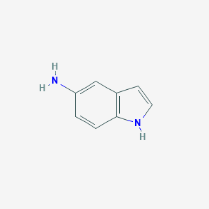 molecular formula C8H8N2 B014826 5-氨基吲哚 CAS No. 5192-03-0