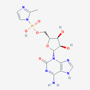 molecular formula C14H18N7O7P B148260 2-Meimpiig CAS No. 135052-69-6