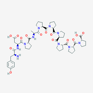 molecular formula C51H70N10O14 B148268 Oostatic factor, mosquito CAS No. 128439-50-9
