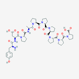 molecular formula C51H70N10O14 B148268 Peptide oostatic hormone CAS No. 128439-50-9