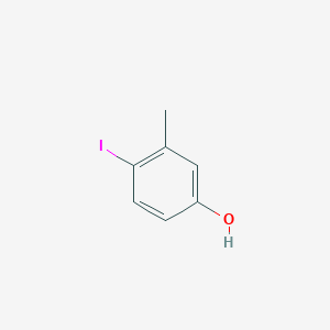 molecular formula C7H7IO B148288 4-碘-3-甲基苯酚 CAS No. 133921-27-4