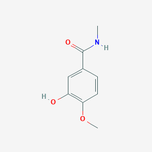 molecular formula C9H11NO3 B14829357 3-Hydroxy-4-methoxy-N-methylbenzamide 
