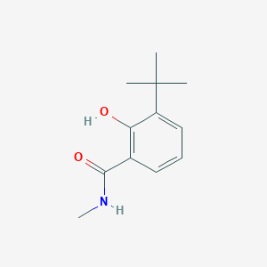 molecular formula C12H17NO2 B14829965 3-Tert-butyl-2-hydroxy-N-methylbenzamide 