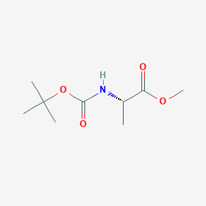 molecular formula C9H17NO4 B148309 Boc-L-alanine methyl ester CAS No. 28875-17-4