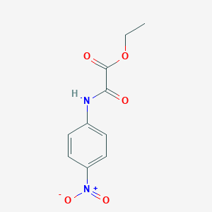 molecular formula C10H10N2O5 B014832 2-(4-硝基苯胺基)-2-氧代乙酸乙酯 CAS No. 5416-11-5