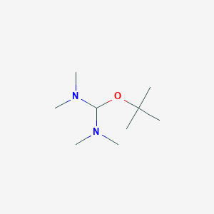 molecular formula C9H22N2O B148321 tert-Butoxy bis(dimethylamino)methane CAS No. 5815-08-7