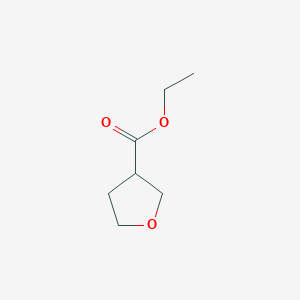 molecular formula C7H12O3 B148339 Ethyl tetrahydrofuran-3-carboxylate CAS No. 139172-64-8