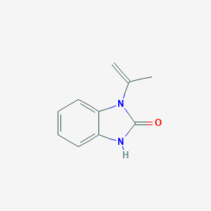 molecular formula C10H10N2O B014836 1-(prop-1-en-2-yl)-1H-benzo[d]imidazol-2(3H)-one CAS No. 52099-72-6