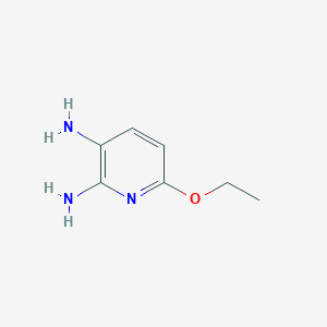 molecular formula C7H11N3O B148375 6-Ethoxypyridine-2,3-diamine CAS No. 138650-06-3