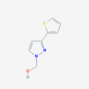 (3-(thiophen-2-yl)-1H-pyrazol-1-yl)methanol