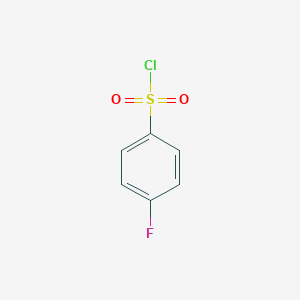 molecular formula C6H4ClFO2S B148395 4-氟苯磺酰氯 CAS No. 349-88-2