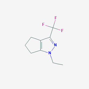 1-Ethyl-3-(trifluoromethyl)-1,4,5,6-tetrahydrocyclopenta[c]pyrazole