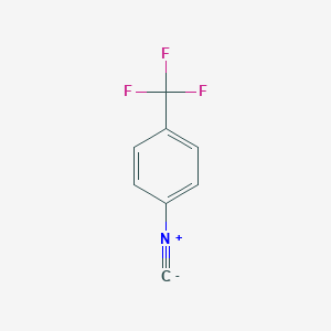 molecular formula C8H4F3N B148410 1-异氰基-4-(三氟甲基)苯 CAS No. 139032-23-8