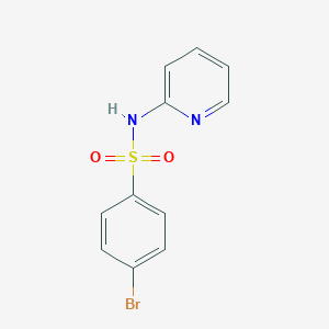 molecular formula C11H9BrN2O2S B148411 4-Bromo-N-(2-pyridyl)benzenesulfonamide CAS No. 3609-89-0