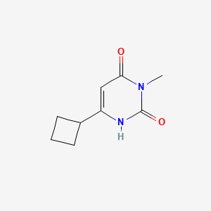 6-Cyclobutyl-3-methyl-1,2,3,4-tetrahydropyrimidine-2,4-dione