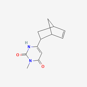 6-{Bicyclo[2.2.1]hept-5-en-2-yl}-3-methyl-1,2,3,4-tetrahydropyrimidine-2,4-dione