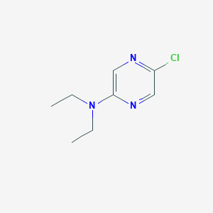 molecular formula C8H12ClN3 B1484219 5-Chloro-N,N-diethylpyrazin-2-amine CAS No. 1823884-16-7