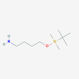 molecular formula C10H25NOSi B148422 4-((Tert-butyldimethylsilyl)oxy)butan-1-amine CAS No. 245660-15-5