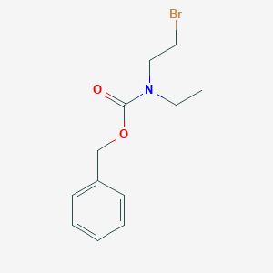 molecular formula C12H16BrNO2 B1484221 benzyl N-(2-bromoethyl)-N-ethylcarbamate CAS No. 2168031-88-5