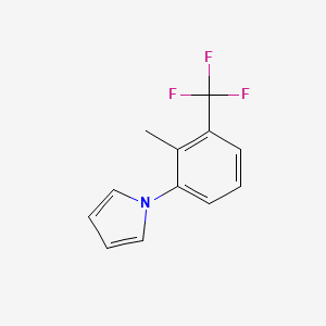 1-[2-methyl-3-(trifluoromethyl)phenyl]-1H-pyrrole