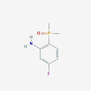 2-(Dimethylphosphoryl)-5-fluoroaniline