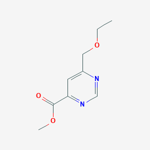 Methyl 6-(ethoxymethyl)pyrimidine-4-carboxylate