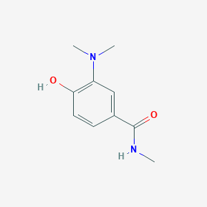 molecular formula C10H14N2O2 B14845287 3-(Dimethylamino)-4-hydroxy-N-methylbenzamide 