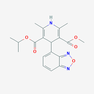 molecular formula C19H21N3O5 B148454 Isradipine CAS No. 131970-21-3