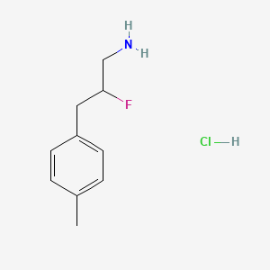2-Fluoro-3-(4-methylphenyl)propan-1-amine hydrochloride