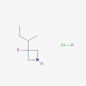 3-(Butan-2-yl)-3-fluoroazetidine hydrochloride