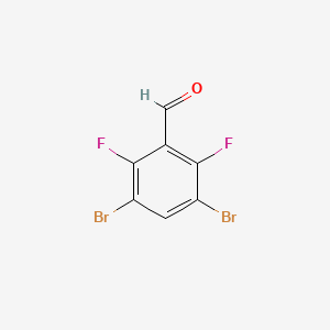 3,5-Bibromo-2,6-difluorobenzaldehyde