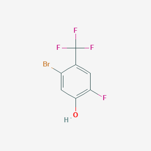 2-Bromo-5-fluoro-4-hydroxybenzotrifluoride