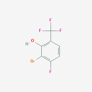 3-Bromo-4-fluoro-2-hydroxybenzotrifluoride