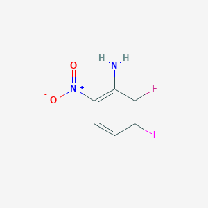molecular formula C6H4FIN2O2 B1484804 2-Fluoro-3-iodo-6-nitroaniline CAS No. 2091668-32-3