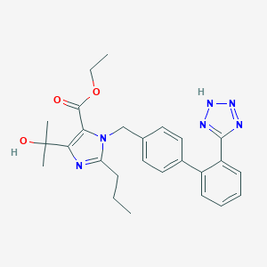 molecular formula C26H30N6O3 B148487 Olmesartan Ethyl Ester CAS No. 144689-23-6