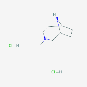 3-Methyl-3,9-diazabicyclo[4.2.1]nonane dihydrochloride