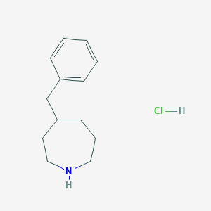 molecular formula C13H20ClN B1485074 4-Benzylazepane hydrochloride CAS No. 2098064-96-9