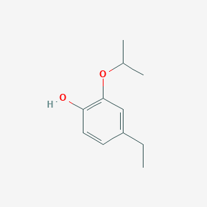 molecular formula C11H16O2 B14852643 4-Ethyl-2-isopropoxyphenol 