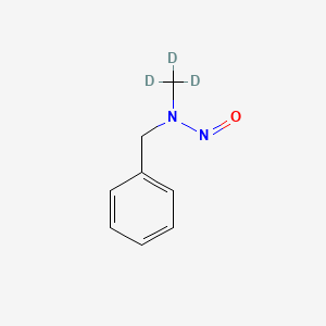 molecular formula C8H10N2O B1485400 N-Nitrosobenzylmethyl-d3-amine CAS No. 62845-80-1