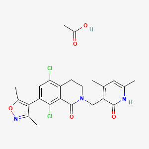 molecular formula C24H25Cl2N3O5 B1485434 PF-06726304 acetate 