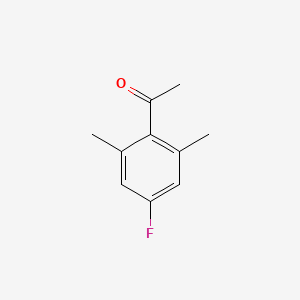molecular formula C10H11FO B14854889 2',6'-Dimethyl-4'-fluoroacetophenone 