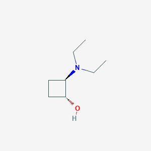trans-2-(Diethylamino)cyclobutan-1-ol