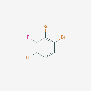 molecular formula C6H2Br3F B14855132 2,3,6-Tribromofluorobenzene 