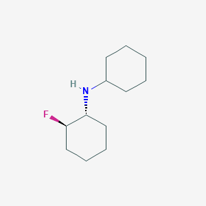 (1R,2R)-N-cyclohexyl-2-fluorocyclohexan-1-amine