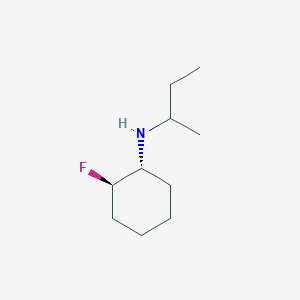 (1R,2R)-N-(butan-2-yl)-2-fluorocyclohexan-1-amine