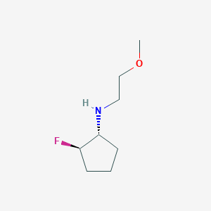(1R,2R)-2-fluoro-N-(2-methoxyethyl)cyclopentan-1-amine