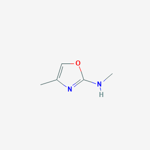 molecular formula C5H8N2O B14856281 N,4-Dimethyloxazol-2-amine 