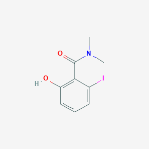 molecular formula C9H10INO2 B14856345 2-Hydroxy-6-iodo-N,N-dimethylbenzamide 