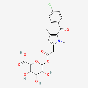 molecular formula C21H22ClNO9 B14856507 ZOMEPIRAC_met018 